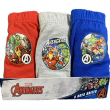 Load image into Gallery viewer, Boys Official Marvel Avengers Pack OF 3 Cotton Briefs