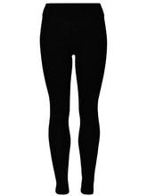 Load image into Gallery viewer, Ladies Black High Waisted Elasticated Stretchy Full Length Leggings