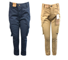 Load image into Gallery viewer, Boys Soul & Glory Elasticated Waist Combat Cargo Trouser