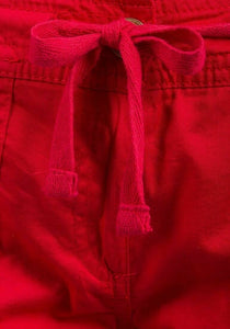 Ladies 3/4 Cropped Cotton Capri Summer Shorts