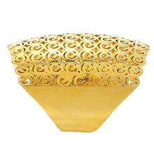 Load image into Gallery viewer, Gold Filled Big Cutout Circle Thick Band Chunky Ring