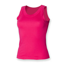 Load image into Gallery viewer, Womens Vest Cotton Sleeveless Wide Strap Camisole Tops