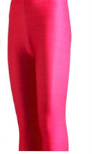 Load image into Gallery viewer, Barbie Cerise Plain & Geometric Stripe Leggings