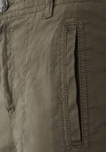 Load image into Gallery viewer, Ladies Hunter Green Turn-Up Cuff Chino Regular Fit Cotton Pants