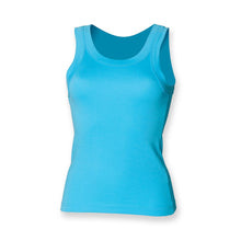 Load image into Gallery viewer, Womens Vest Cotton Sleeveless Wide Strap Camisole Tops