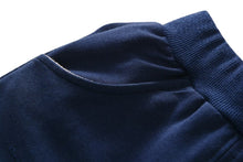 Load image into Gallery viewer, Boys Toddlers Navy Stripe Bunny Top & Bottom Set