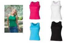 Load image into Gallery viewer, Womens Vest Cotton Sleeveless Wide Strap Camisole Tops