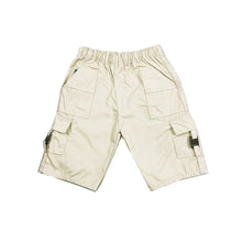 Load image into Gallery viewer, Boys Elasticated Waist Combat Cargo Chino Summer Shorts