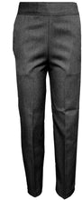 Load image into Gallery viewer, Boys Pull Up Back Half Elasticated Waist Teflon School Trouser