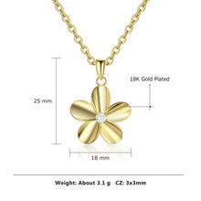 Load image into Gallery viewer, Ladies 925S Gold Sunflower Gemstone Pendant Necklace Set