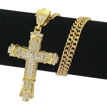 Load image into Gallery viewer, Luxury Infinity Rhinestone Cross Pendant & Necklace