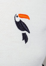 Load image into Gallery viewer, Men's Golf T-Shirt Toucan Pique Short Sleeve Polo Shirt
