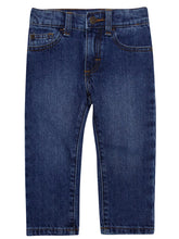 Load image into Gallery viewer, Boys Wrangler Blue Wash Pure Cotton Straight Leg Denim Jeans