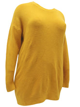 Load image into Gallery viewer, Ladies Soft Knit Crew Neck Flattering Plus Size Jumpers
