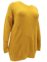 Load image into Gallery viewer, Ladies Soft Knit Crew Neck Flattering Plus Size Jumpers