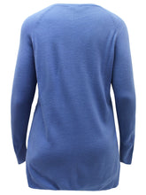 Load image into Gallery viewer, Ladies Curve Front Seam Pockets Soft Knit Plus Size Jumpers