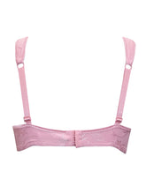 Load image into Gallery viewer, Trofé Pink Ebba Underwired Jacquard Bra