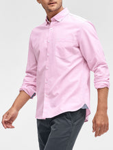 Load image into Gallery viewer, Mens Pink Pure Cotton Oxford Longsleeve Shirt