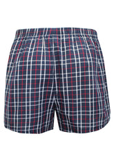 Load image into Gallery viewer, Mens Boxers 3 Pack Pure Cotton Woven Check Brief Shorts