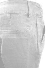 Load image into Gallery viewer, Sand Linen High Rise Straight Leg Trousers