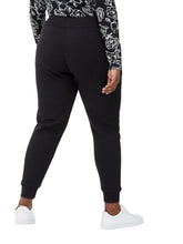 Load image into Gallery viewer, Ladies Black Cuffed Hem Joggers
