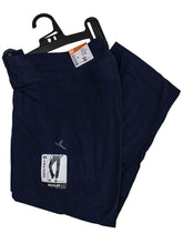 Load image into Gallery viewer, Navy Straight Leg Fitness Cotton Rich Stretchy Waist Leggings