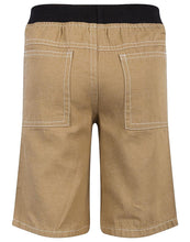 Load image into Gallery viewer, Boys Brown Cotton Pull On Summer Shorts