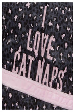 Load image into Gallery viewer, Girls Super Soft ‘I Love Cat Naps’ Hooded Dressing Gowns
