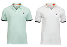 Load image into Gallery viewer, Men's Golf T-Shirt Toucan Pique Short Sleeve Polo Shirt