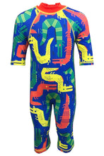 Load image into Gallery viewer, Boys Mini Club Alligator Crocodile Sunsafe UV40+ Swimming Suit