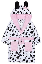 Load image into Gallery viewer, Girls Super Soft Dalmations Hooded Dressing Gowns