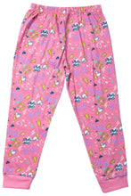 Load image into Gallery viewer, Girls Pink Multi Friends Living My Best Life Cotton Nightwear