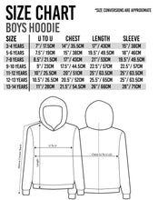 Load image into Gallery viewer, Boys Black Minecraft Game Creeper Inside Hoodie

