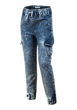 Load image into Gallery viewer, Girls Minoti Blue Acid Wash Jeggings Jeans