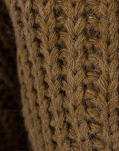 Load image into Gallery viewer, Ladies Roll Neck Twist Cable Knit Long Sleeve Jumper