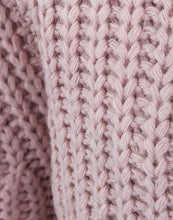 Load image into Gallery viewer, Ladies Roll Neck Twist Cable Knit Long Sleeve Jumper