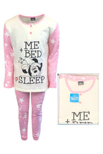 Load image into Gallery viewer, Girls Disney Minnie Mouse Pale Pink Me Bed Sleep Pyjamas boxed Sets
