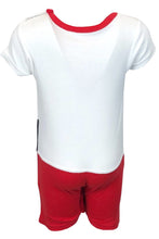 Load image into Gallery viewer, Babies Toddlers Red & White Paw Patrol Rompers