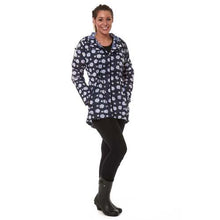 Load image into Gallery viewer, Ladies Patterned Hooded Waterproof Raincoats Jackets
