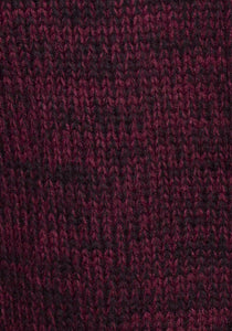 Girls Burgundy Gauge Ribbed knitted Long sleeve Jumper