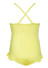 Load image into Gallery viewer, Girls Minion Yellow Multi All in one Swimming Costume