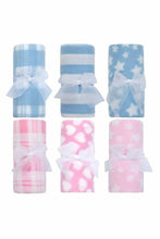 Load image into Gallery viewer, Baby Newborn Boy Girl Blankets Moses Basket Pram Crib Soft Fleece Shower Blanket