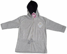 Load image into Gallery viewer, Grey Disney Princess Hooded Cardigan