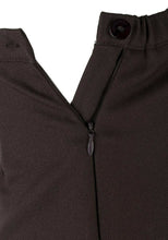 Load image into Gallery viewer, Brown Side Elasticated Waist Comfort Fit Trouser