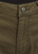 Load image into Gallery viewer, Khaki Ripped Design Cotton Rich Skinny Fit Jeans