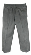 Load image into Gallery viewer, Boys Pull Up Back Half Elasticated Waist Teflon School Trouser