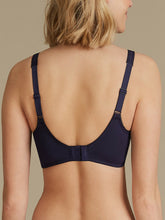 Load image into Gallery viewer, Indigo Mix Vintage Lace Cotton Rich Full Cup Bra