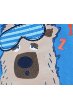 Load image into Gallery viewer, Boys Baby Toddler Blue I'm Not Tired Bear Print Pyjamas