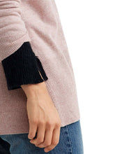 Load image into Gallery viewer, Pink Relaxed Knit Wool Blend V Neck Cardigan
