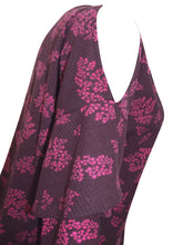 Load image into Gallery viewer, Berry Rib Textured Stretchy Cold Shoulder Blouse